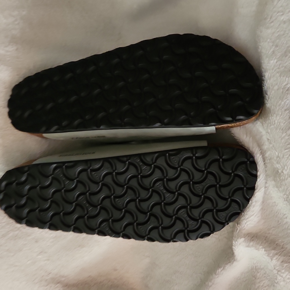 NIB Birkenstock Sz 9 Arizona Big Buckle In Sage - Picture 2 of 6